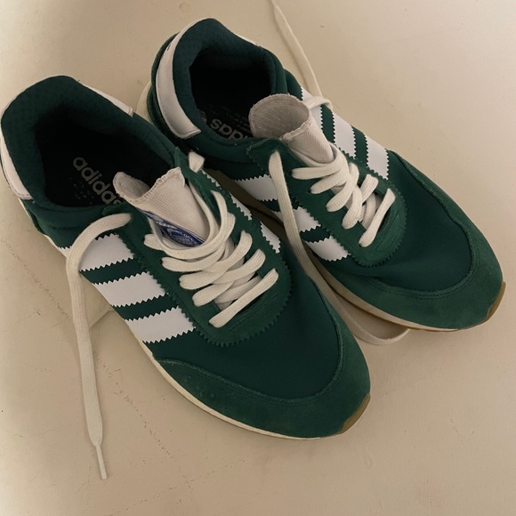 Green Adidas Sneakers - Picture 1 of 4